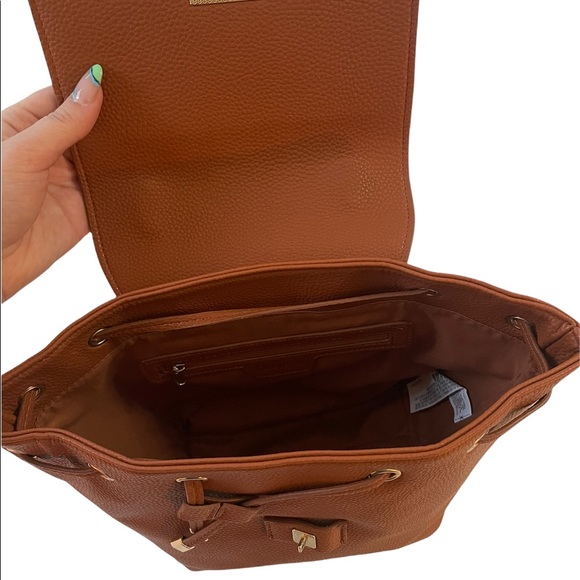 Tan Drawstring Backpack - Picture 3 of 4